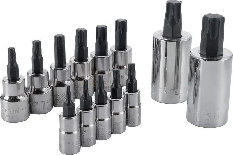 Imagem de Conjunto de soquetes Torx Bit CRAFTSMAN CMMT49294 de 13 peças com estojo