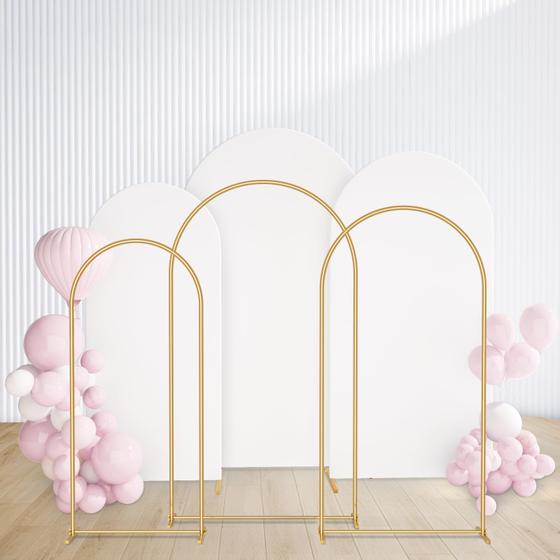 Imagem de Conjunto de suporte e capa Arch Backdrop GRENTY Metal 2,2 m/3,6 m/4 m