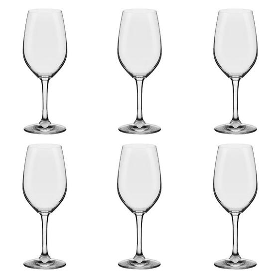 Imagem de Conjunto de Taças de Cristal para Vinho 6 Peças 380 ml Oxford