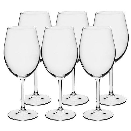 Imagem de Conjunto de Taças para Vinho Branco em Cristal Ecologico 350ML Bohemia 56112