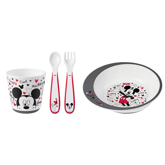 Imagem de Conjunto de talheres infantis NUK Mickey Mouse, 4 peças