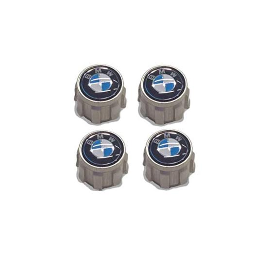 Imagem de Conjunto de tampas de Válvula Pneu logotipo BMW Roundel