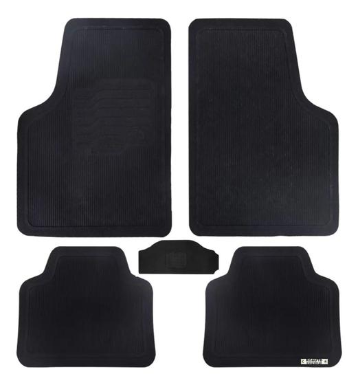 Imagem de Conjunto De Tapete Carpete Borracha Preto' Para Audi A3 2006 2005 2004 2003