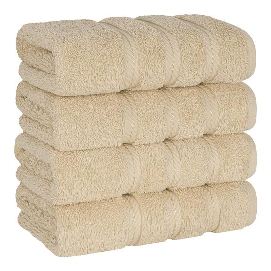 Imagem de Conjunto de toalhas de mão American Soft Linen 100% algodão turco x4