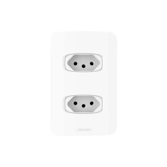 Imagem de Conjunto De Tomadas Duplas 20a 2p+t 250v Completa Gracia