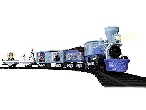 Imagem de Conjunto de trem congelado de Lionel Disney, modelo de bateria com controle remoto