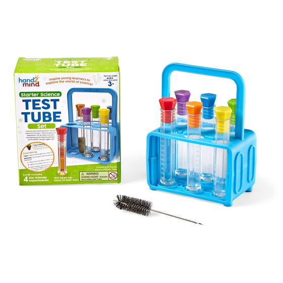 Imagem de Conjunto de Tubos de Ensaio Hand2mind Starter Science Lab para Crianças