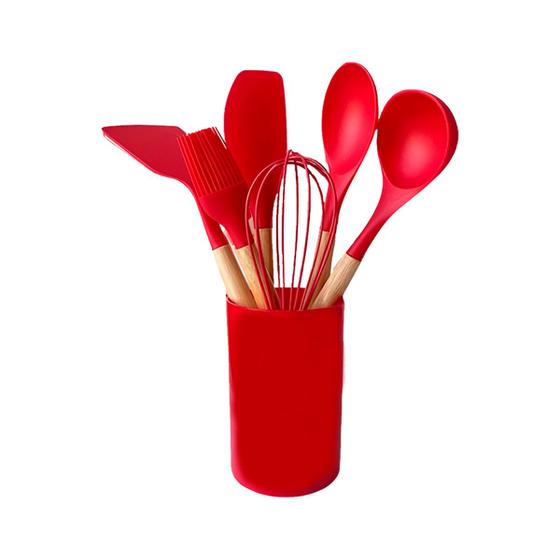 Conjunto de Utensílios de Cozinha em Silicone 7 Peças – Belakaza