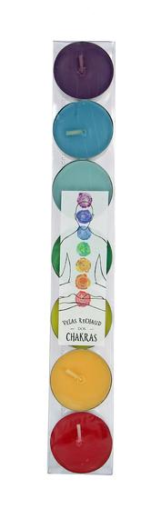 Imagem de Conjunto de Velas para Rechaud 7 Chakras