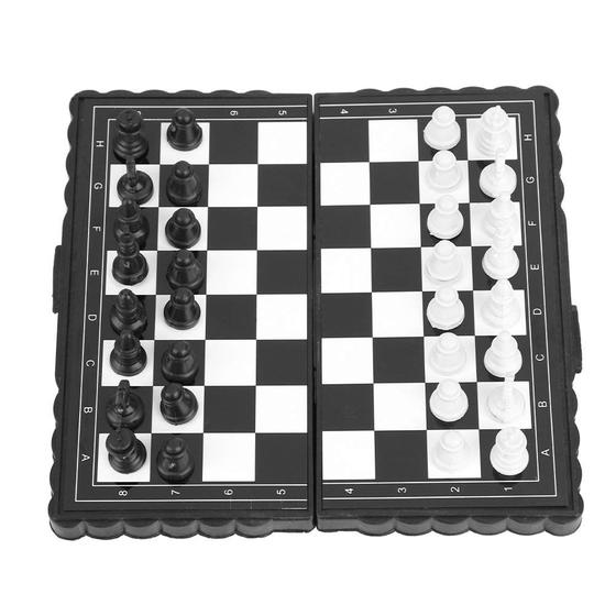 Imagem de Conjunto de xadrez Tbest Magnetic Chess Kids portátil dobrável