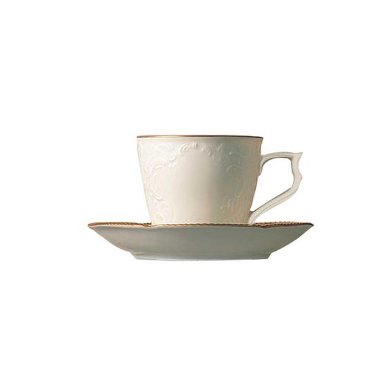 Imagem de Conjunto de Xícara com Pires Café Sanssouci Gold 6 Peças Rosenthal