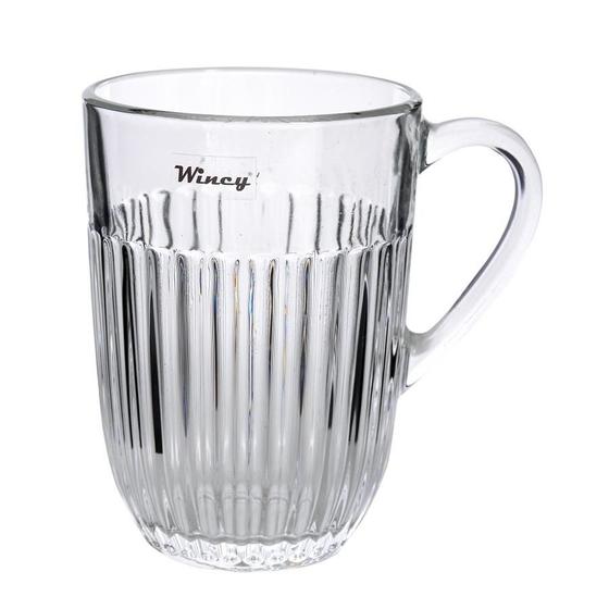 Imagem de Conjunto de Xícaras de Vidro Clear Athena de 380ML com 3 Peças