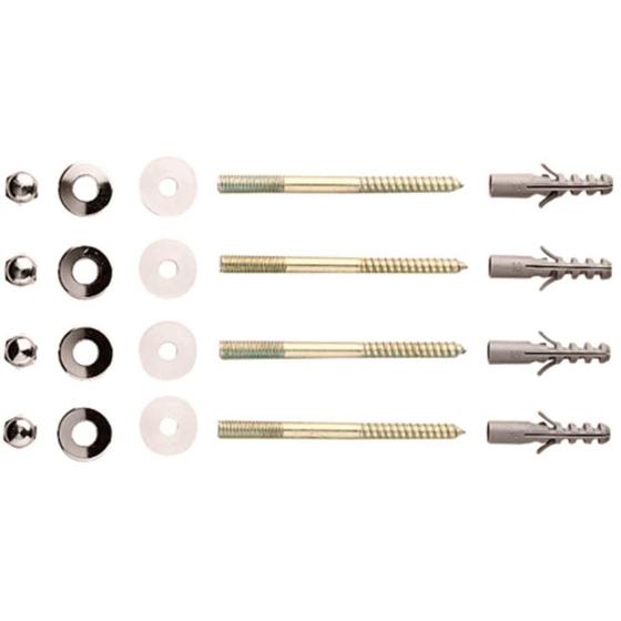 Conjunto Deca para Instalação de Tanque Cromado Menor preço em Conjunto Deca para Instalação de Tanque Cromado