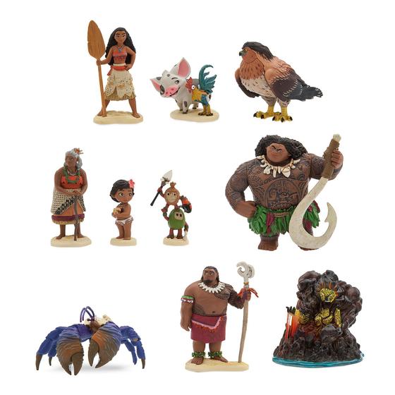 Imagem de Conjunto Deluxe Disney Moana - 10 Figuras de 4cm