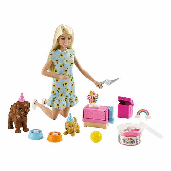 Imagem de Conjunto e Boneca - Barbie Sisters e Pets - Aniversário de Cachorrinhos - Mattel