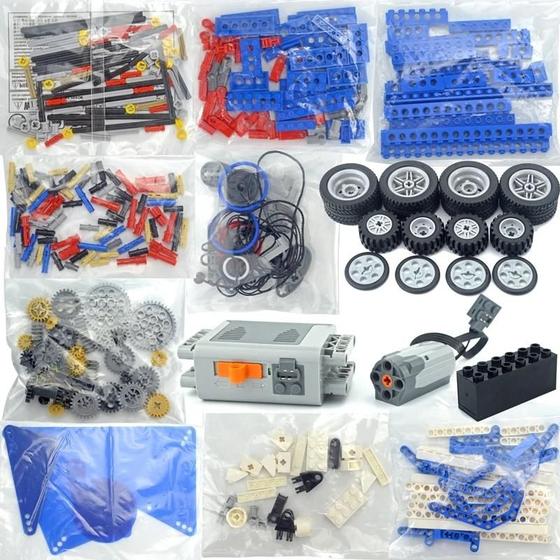 Conjunto Educacional de Blocos de Construção com Programação e Função de Energia Menor preço em Conjunto Educacional de Blocos de Construção com Programação e Função de Energia