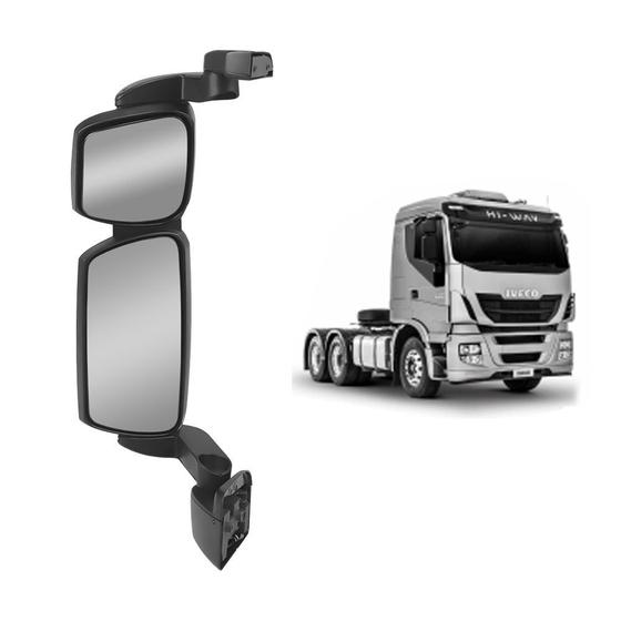Imagem de Conjunto Espelho Retrovisor Compatível com Iveco Hi-Way LE