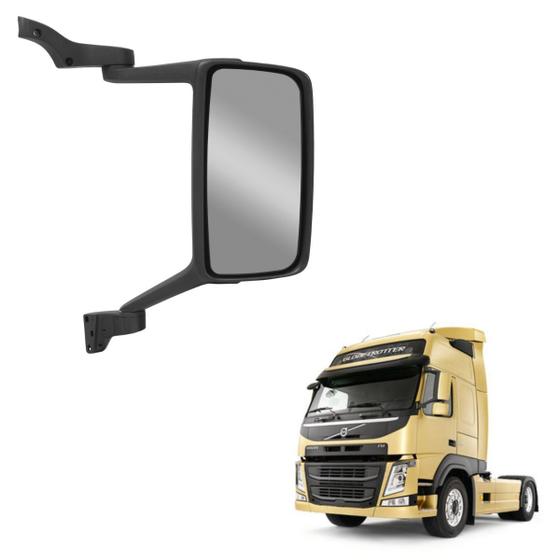 Imagem de Conjunto Espelho Retrovisor Volvo FH 2010/2014 / FM 2010/2020 - Lado Direito