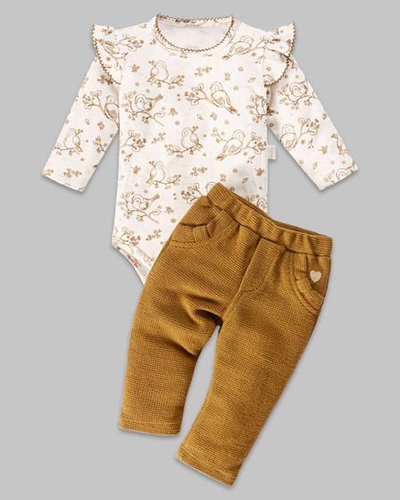 Imagem de Conjunto Estampado Bebê Menina Anjos Baby