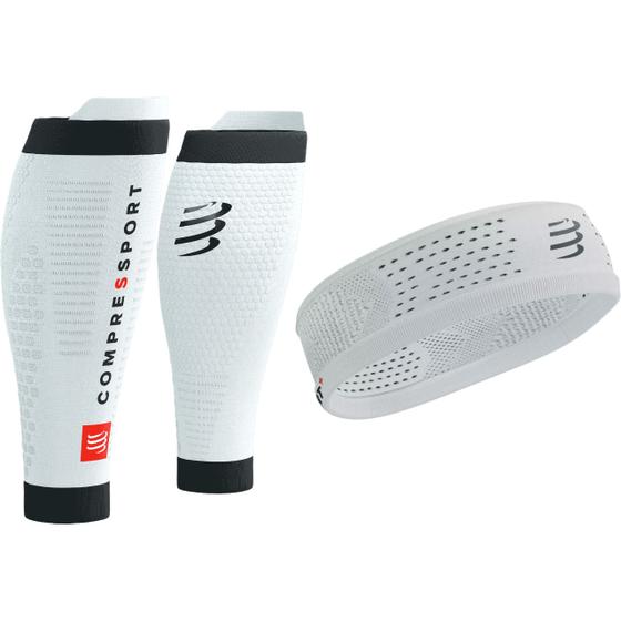 Imagem de Conjunto Faixa de Cabeça Fina e Canelito de Compressão R2 3.0 New Compressport