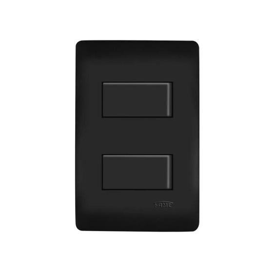 Imagem de Conjunto Fame Interruptor Duplo Simples Habitat