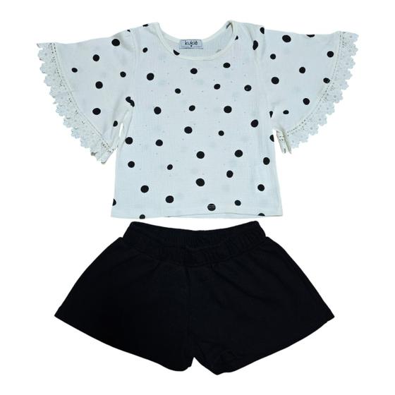 Imagem de Conjunto Feminino Kukiê Blusa e Short