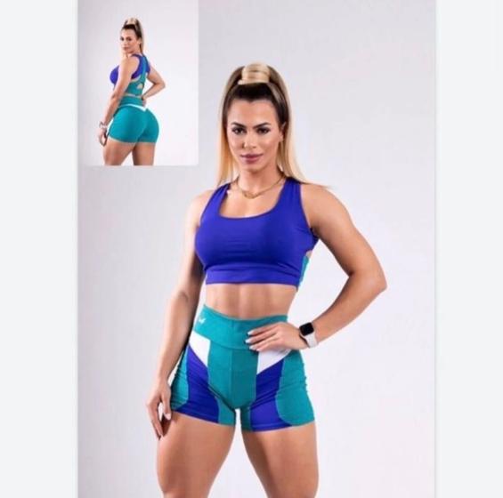 Imagem de Conjunto fitness short e cropped