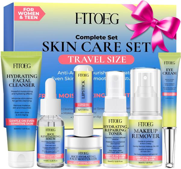 Imagem de Conjunto FITOEG Travel Size de Cuidados com a Pele - Para Adolescentes, Crianças e Mulheres