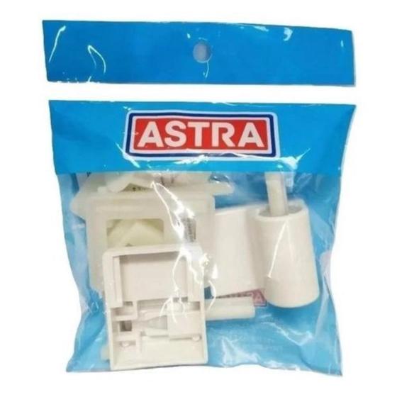 Imagem de Conjunto Fixação Assento Soft Close Branco Astra Sc/kit Br1