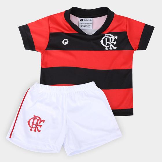 Imagem de Conjunto Flamengo Sublimado c/ 2 peças Infantil