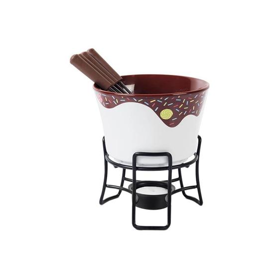 Imagem de Conjunto Fondue para Chocolate 7 Pçs - Brinox