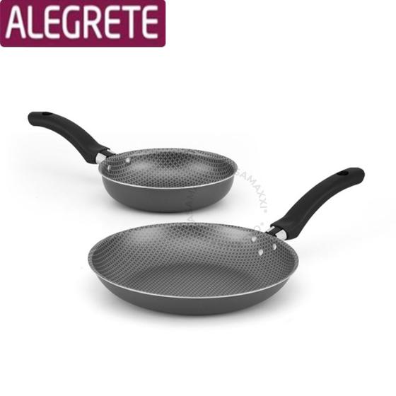 Imagem de Conjunto Frigideiras Alegrete Para Solteiros Cinza