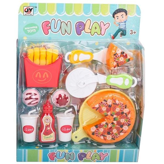 Imagem de Conjunto FUN PLAY Pizza e Batata Azul