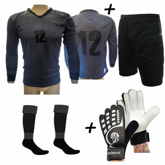 Imagem de Conjunto Goleiro 4x1 Fair N1 Bermuda ML chb - Playfair