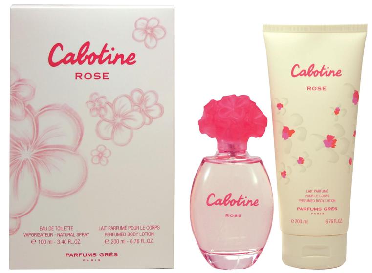 Imagem de Conjunto Gres Cabotine Rose para Mulheres: EDT 100ml + Loção 200ml