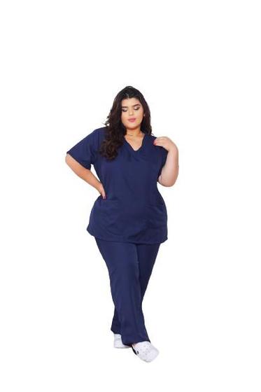 Imagem de Conjunto Hospitalar Enfermagem Plus Size Conforto Xg Ph - S