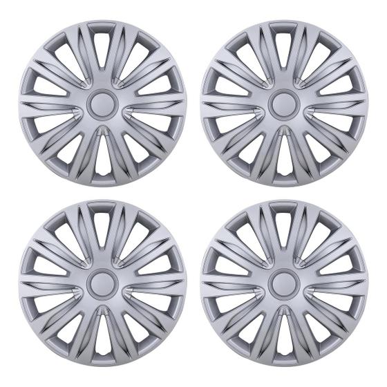 Imagem de Conjunto Hubcaps I1MOTOR 15" de capa de aro de 4 rodas Universal R15