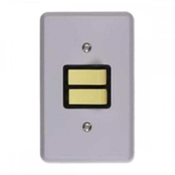 Imagem de Conjunto Ilumi Cinza Com Placa 2 Simples - 1318