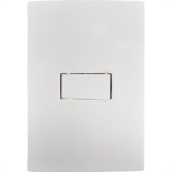 Imagem de Conjunto Ilumi I9-Inove Branco Com Placa 1 Simples 10A. - 9417