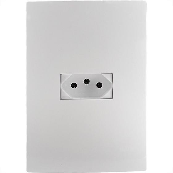 Imagem de Conjunto Ilumi I9-Inove Branco Com Placa 1 Tomada 20A. - 94141