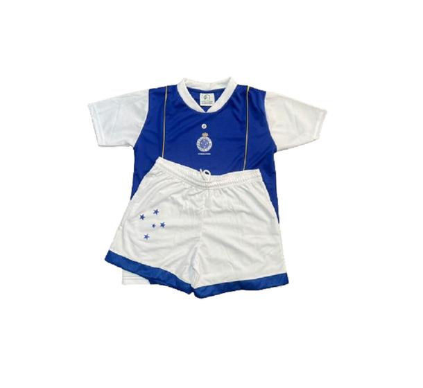 Imagem de Conjunto Infantil 253H - Cruzeiro  - Camiseta e Short -  100% Poliéster