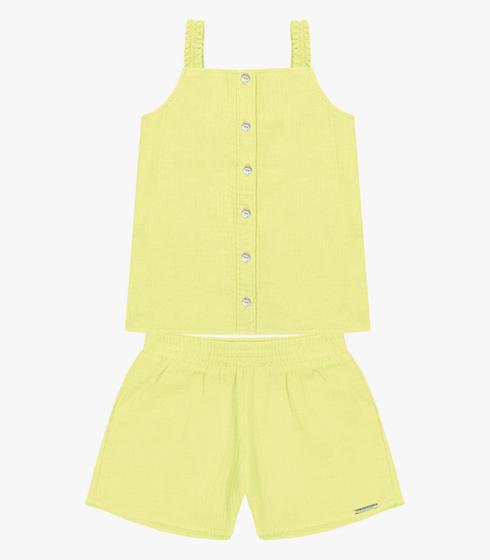 Imagem de Conjunto Infantil Blusa Com Shorts Trick Nick Verde