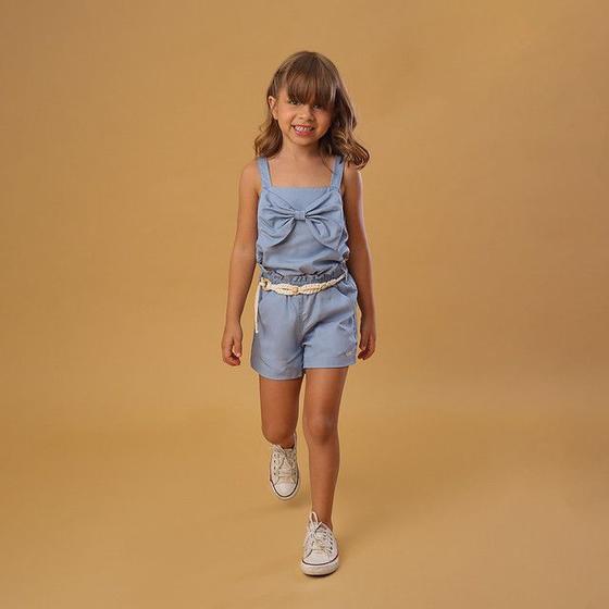 Imagem de Conjunto Infantil Blusa e Shorts Lagoa Azul Brunisa 635