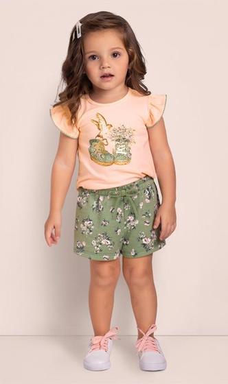 Imagem de Conjunto Infantil Blusa + Shorts Milon 14043