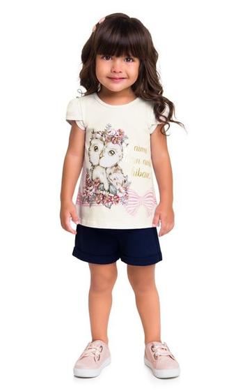 Imagem de Conjunto Infantil Blusa + Shorts Milon R.13181