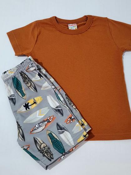 Imagem de Conjunto Infantil Brandili - Diversão Mar Surf