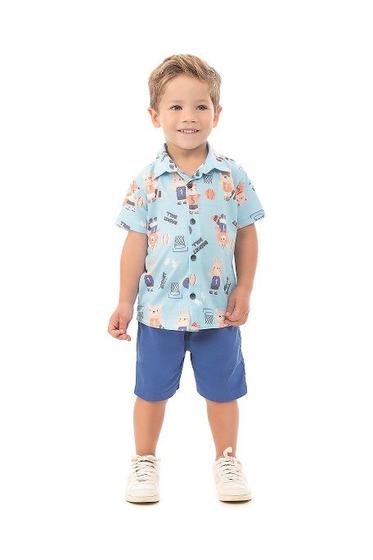 Imagem de Conjunto Infantil Camisa + Bermuda Dila 03617 