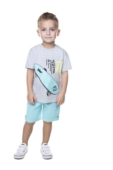 Imagem de Conjunto Infantil Camiseta + Bermuda Have Fun 25935/25936