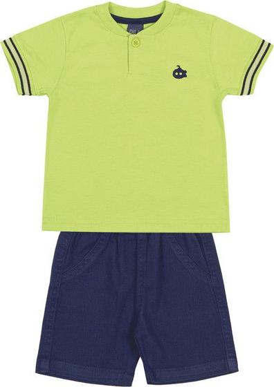 Imagem de Conjunto Infantil Camiseta e Bermuda Dila 04125