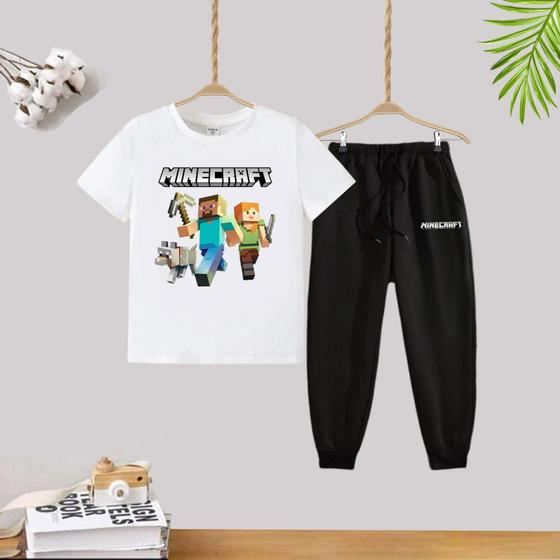 Imagem de Conjunto infantil camiseta e calça